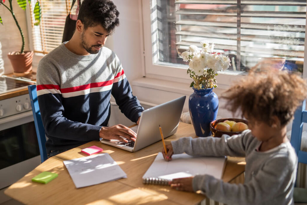 running a business from home as a parent isn't as hard as you might think